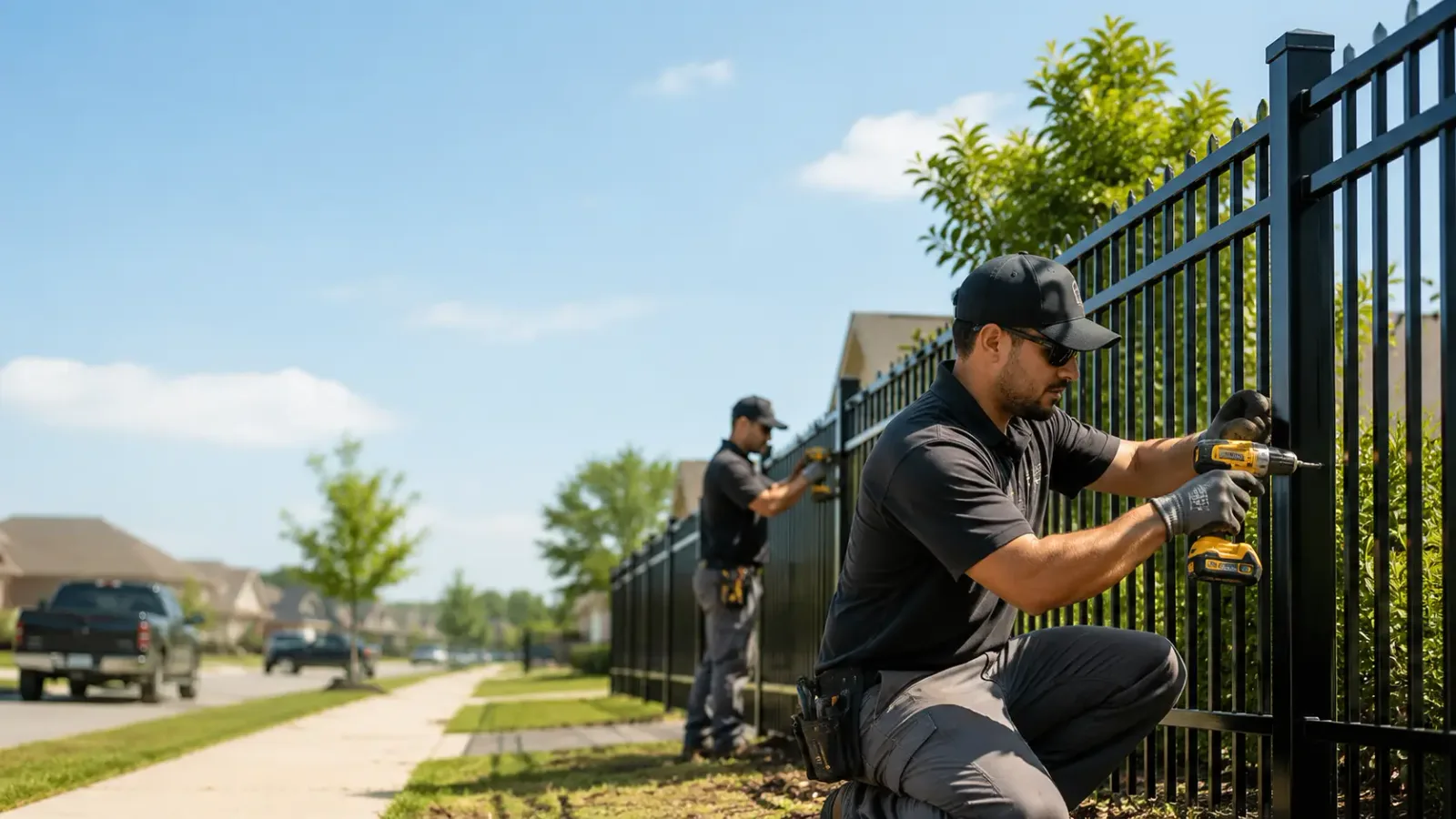 Metal Fence Installation in Broken Arrow, OK